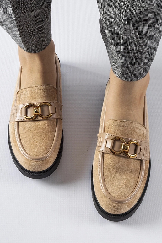 Silver loafers Ilana