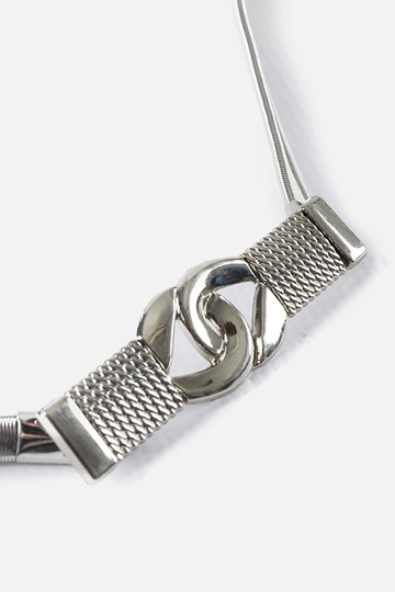 Silver elastic belt Deniger 2
