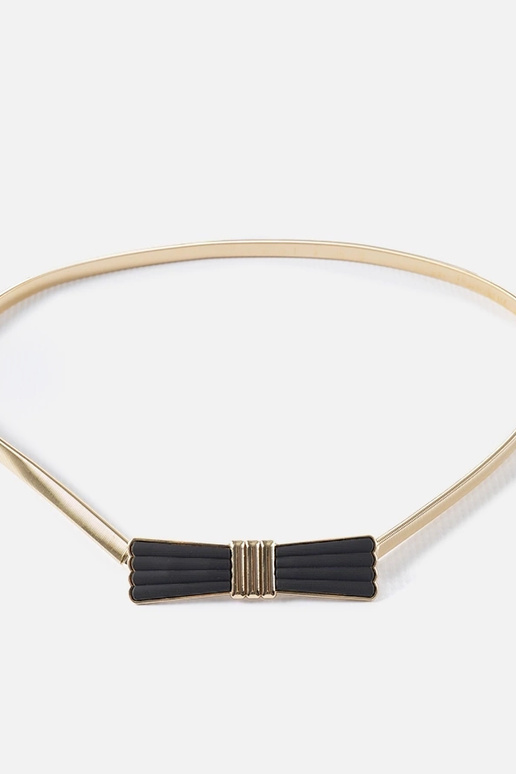 Silver elastic belt Deniger