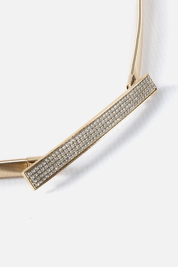 Silver elastic belt Deniger 2