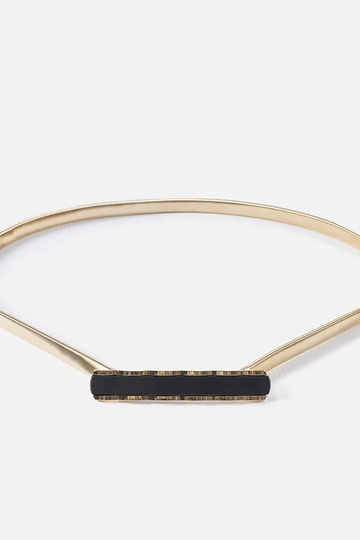 Silver elastic belt Deniger