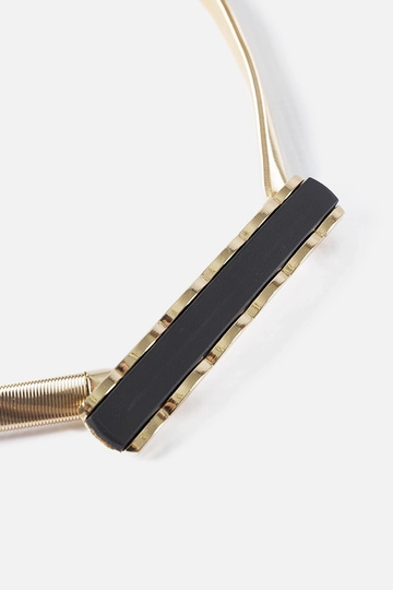 Silver elastic belt Deniger 2