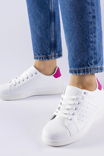 Biało-różowe sneakersy... 2