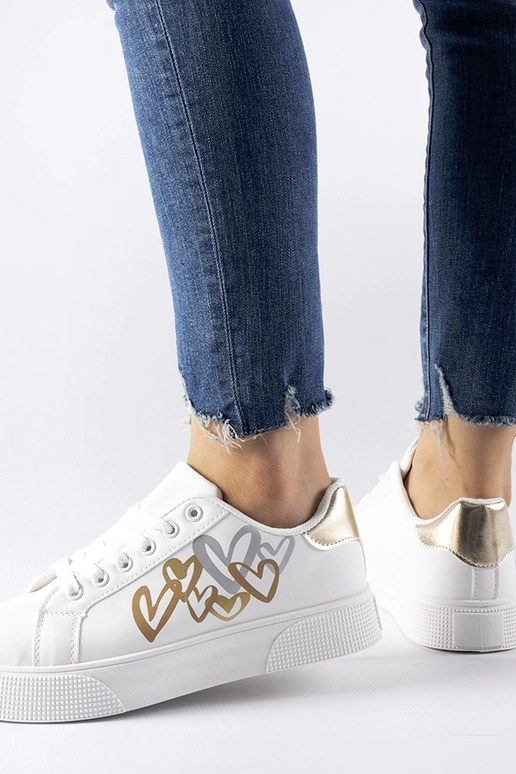 White trainers Justar