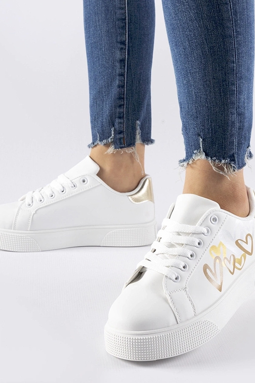 White trainers Justar