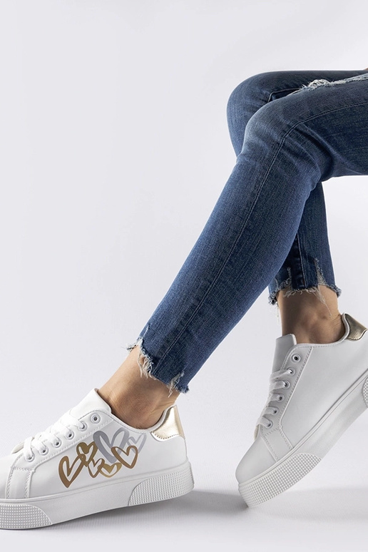 White trainers Justar