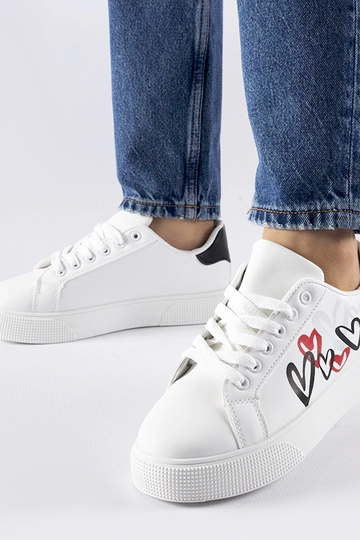 Białe sneakersy na... 2