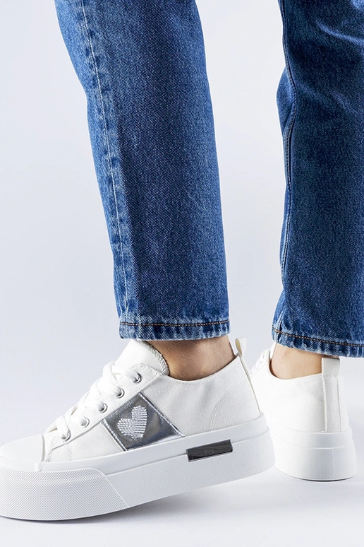 White trainers Justar White trainers Justar