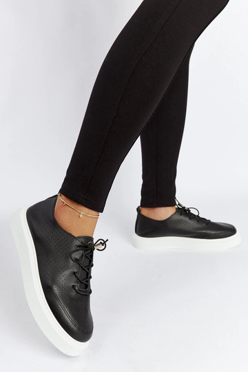 Navy blue Rivas women's sneakers 2