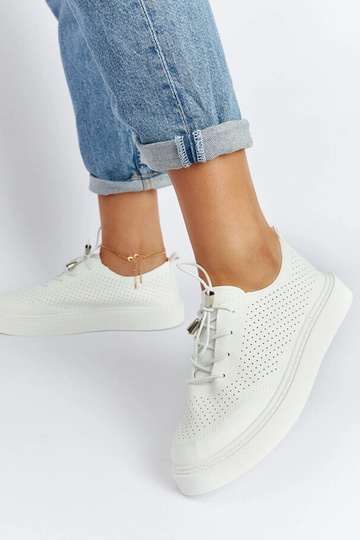 Navy blue Rivas women's sneakers