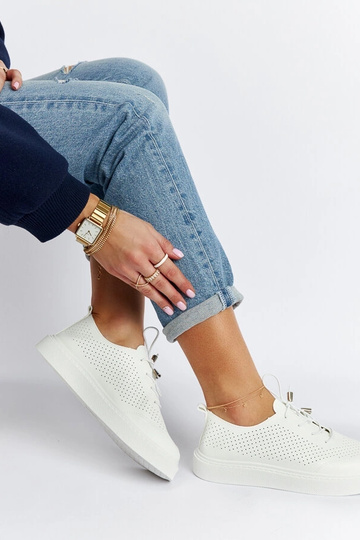 Navy blue Rivas women's sneakers 2