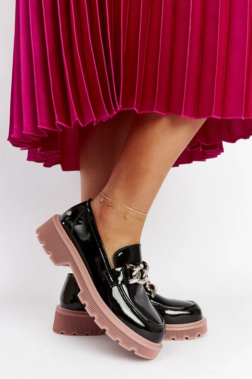 Silver loafers Ilana