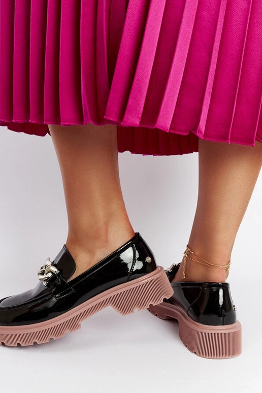 Silver loafers Ilana