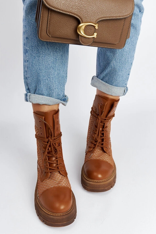 Beige boots Huff Beige boots Huff