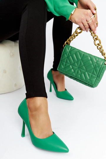 Yellow stilettos Angela