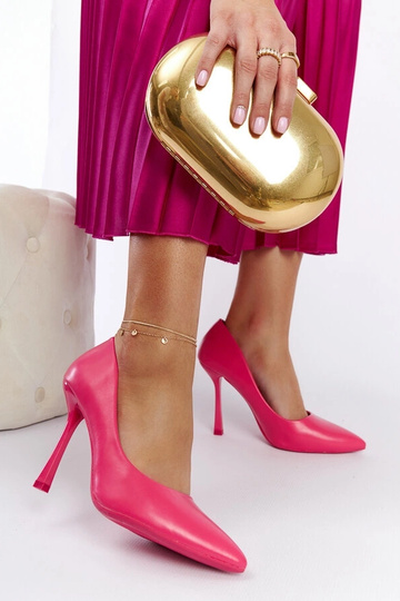 Yellow stilettos Angela