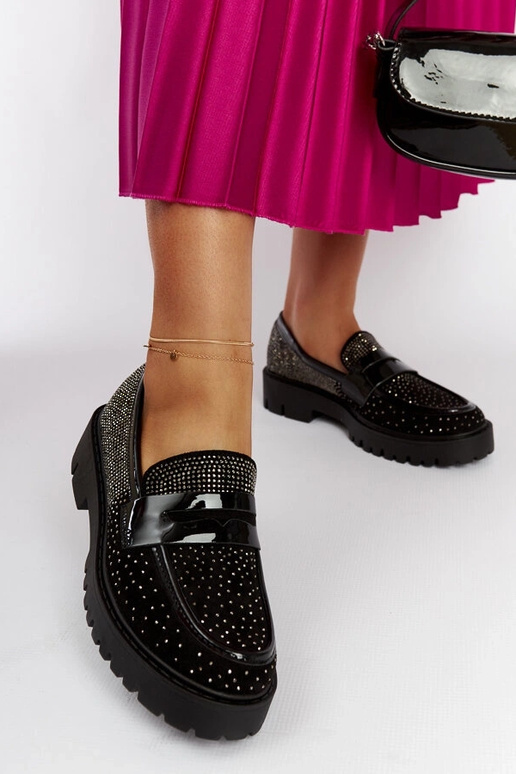 Silver loafers Ilana