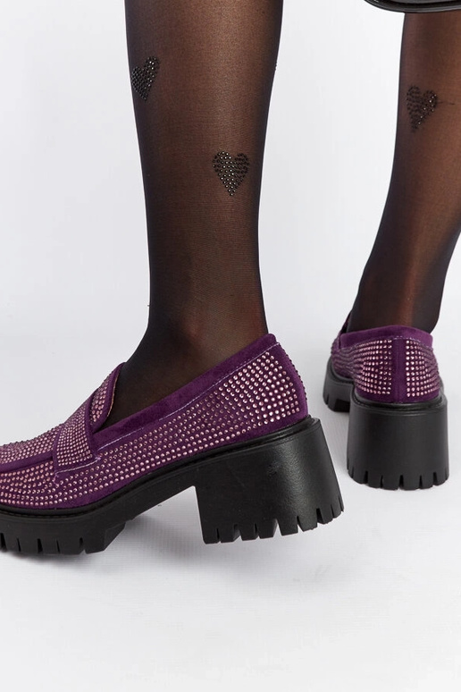 Silver loafers Ilana