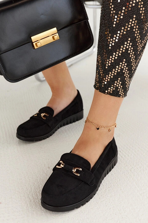 Silver loafers Ilana