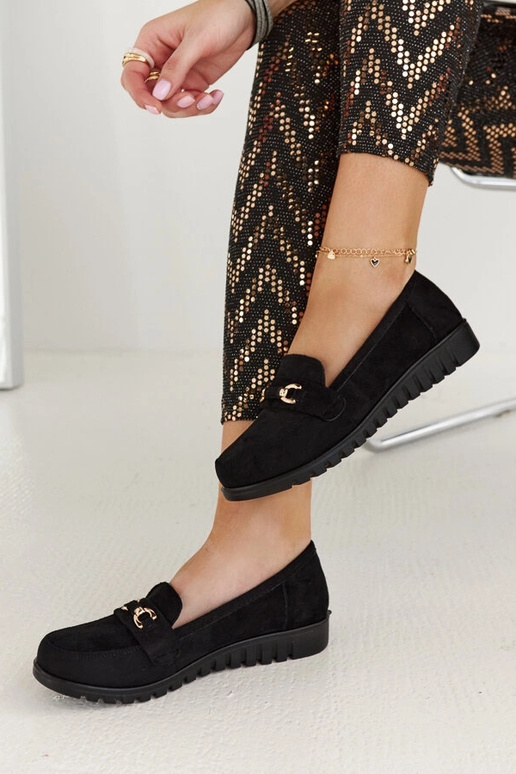 Silver loafers Ilana