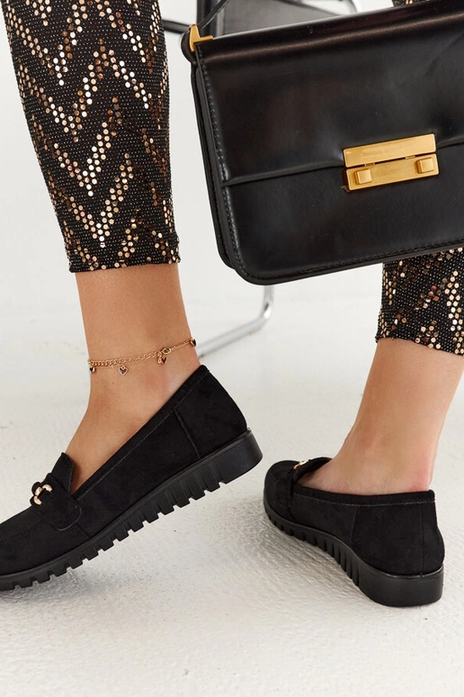 Silver loafers Ilana