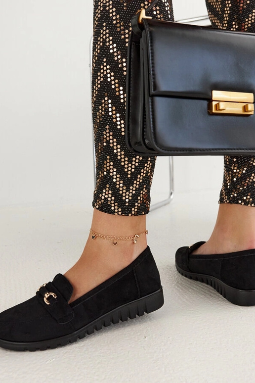 Silver loafers Ilana