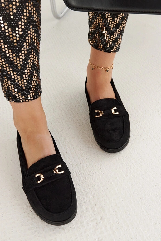 Silver loafers Ilana