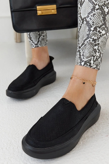 Silver loafers Ilana