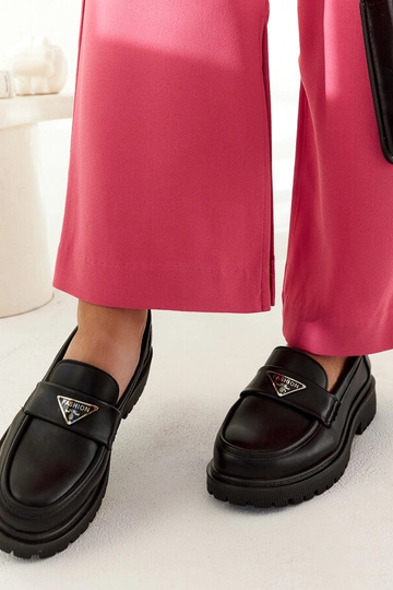 Czarne mokasyny Teri 2