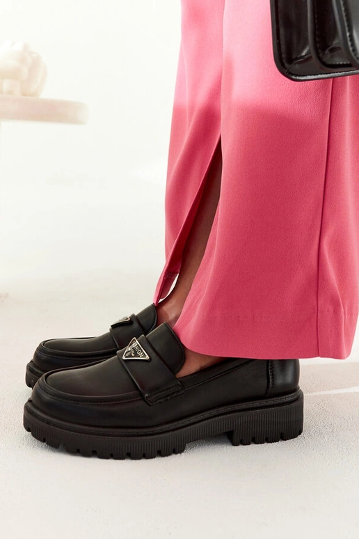 Czarne mokasyny Teri Czarne mokasyny Teri