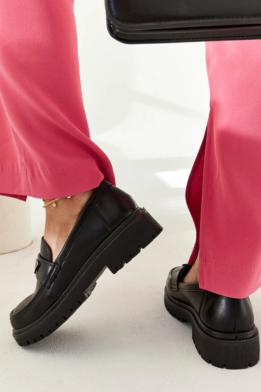 Czarne mokasyny Teri Czarne mokasyny Teri