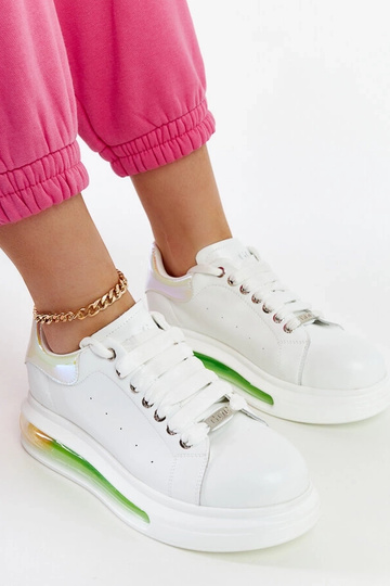 Pink sports sneakers by...