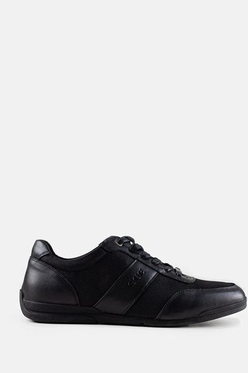 Czarne męskie sneakersy GOE NN1N4004