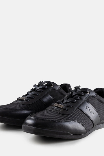 Czarne męskie sneakersy GOE NN1N4004 2