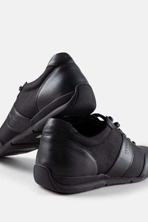 Czarne męskie sneakersy GOE NN1N4004