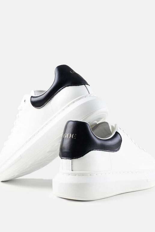 Białe męskie sneakersy GOE KK1N4005