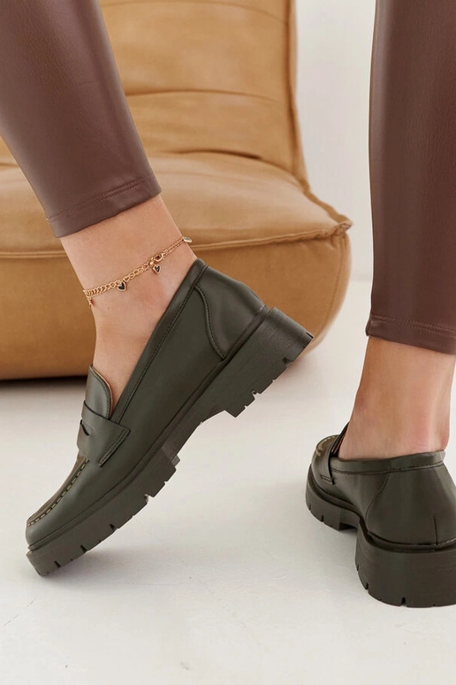 Silver loafers Ilana