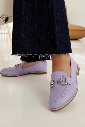 Silver loafers Ilana