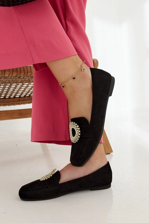 Silver loafers Ilana