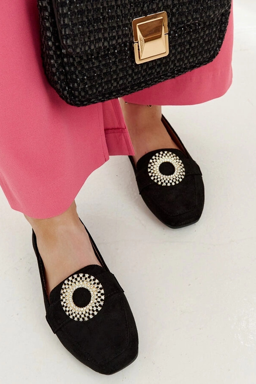 Silver loafers Ilana