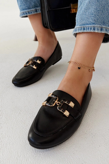 Silver loafers Ilana