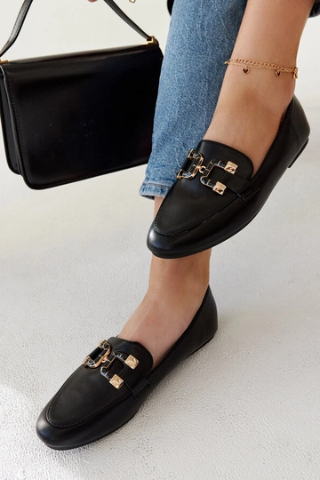 Silver loafers Ilana 2