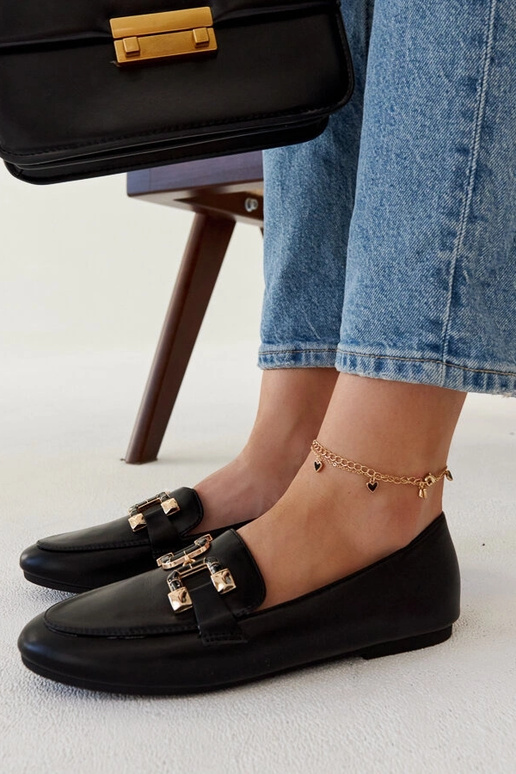 Silver loafers Ilana