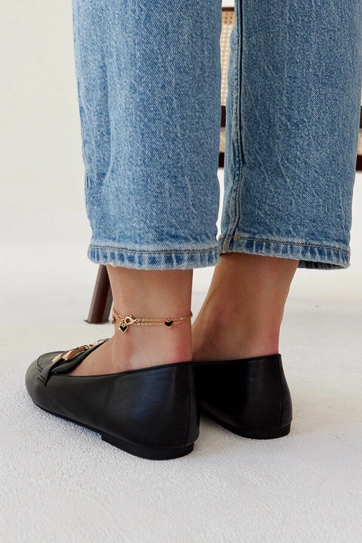 Silver loafers Ilana