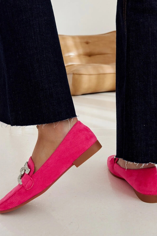 Silver loafers Ilana