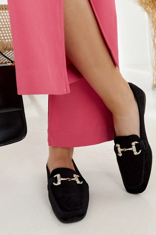 Silver loafers Ilana