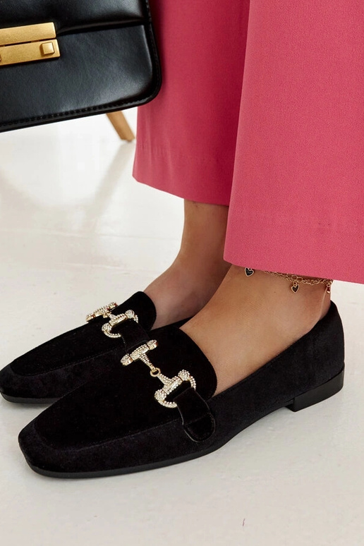 Silver loafers Ilana