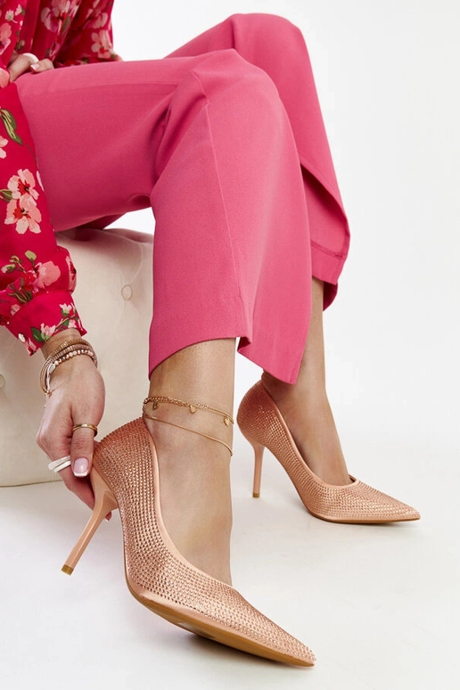 Yellow stilettos Angela