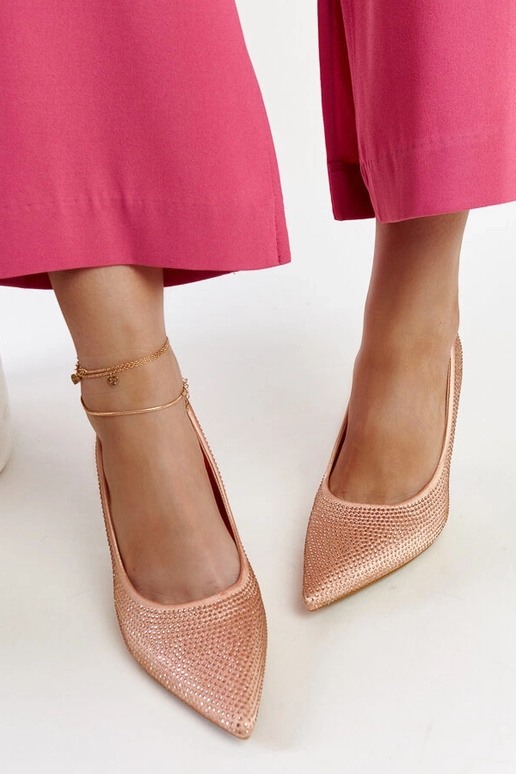 Yellow stilettos Angela