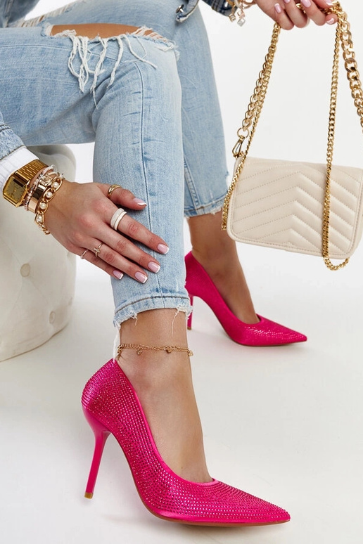 Yellow stilettos Angela